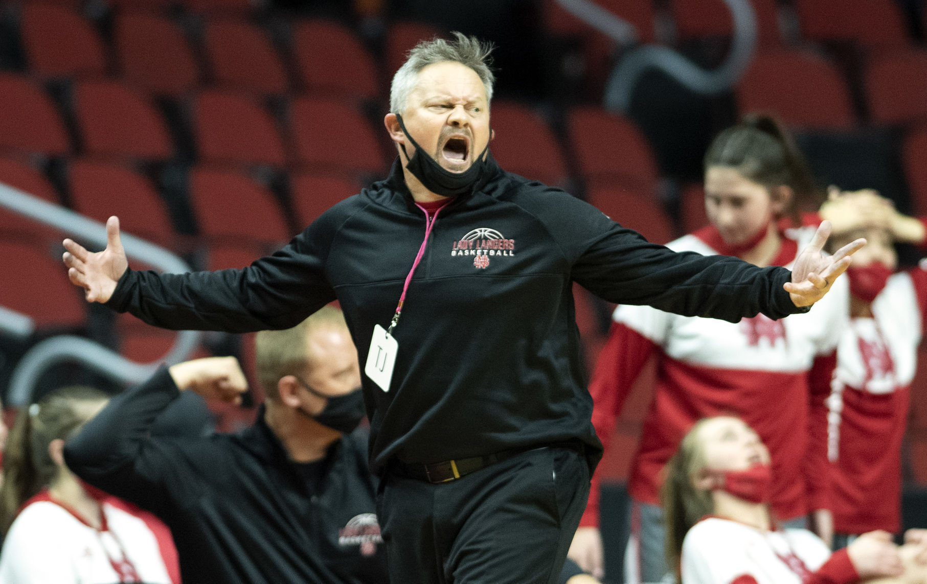 Central DeWitt vs North Scott girls state basketball